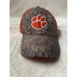 Clemson Tigers Cap / Hat Camouflage And Orange